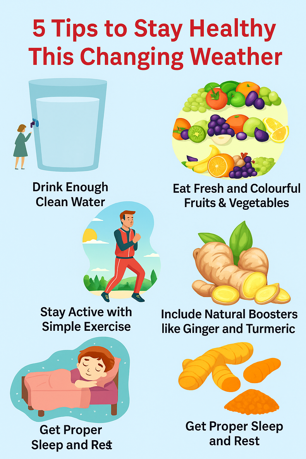 5 TIPS TO STAY HEALTHY THIS CHANGING WEATHER